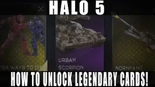 Halo 5 - How To Get LEGENDARY REQ Cards
