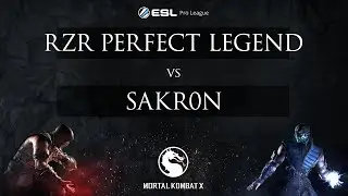 Mortal Kombat X - ESL Pro League Season 2 Finals - Upper Bracket Ro16 - RZR Perfect Legend vs Sakr0n