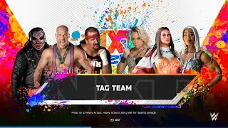 Team &ldquo;The Fiend&rdquo; Bray Wyatt Vs Team Jade Cargill Tag Team Macth WWE 2K25 