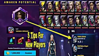 5 Tips On Awakening Skill And Transcend Characters Differences For New Players - Marvel Future Fight