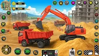 👷🏻 City Road Construction Simulator 3D Game 🚧  - New Heavy JCB Games 2026 - Android Gameplay #1