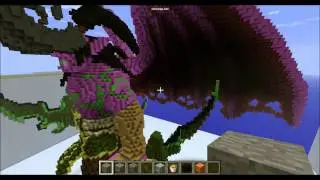 WOW DEATHWING LICHKING ILLIDAN CLIP ART FREE Minecraft
