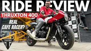 Triumph Thruxton 400 Ride Review–The Café Racer You’ve Been Waiting For!