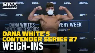 DWCS Season 4, Week 1 Weigh-Ins: One Fighter Misses Weight - MMA Fighting