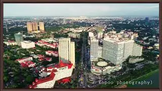 The lake Inya and Scene of today