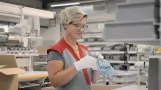 Manufacturing processes at MÜHLE