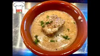 Spain on a Small Plate: Grilled Pork Belly Braised in Almond Sauce