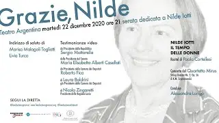 Video introduttivo / GRAZIE, NILDE