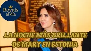 Mary de Dinamarca deslumbra en Estonia con joyas hist&oacute;ricas y la tiara de su boda