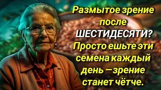 Возраст — не приговор глазам: семена для защиты зрения у пожилых людей.