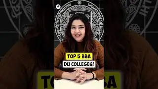 💥Top 5 BBA Colleges in Delhi University ✅BBA from DU! #Shorts #BBA #BBACourse     #DelhiUniversity