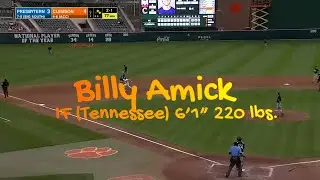 BILLY AMICK - IF (Tennessee) 2024 MLB Draft Prospect Video Profile