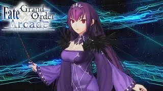 Fate/Grand Order Arcade: Scathach-Skadi (Caster) Character Reveal Trailer