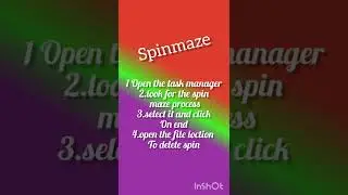 Spin maze virus removal for android phone