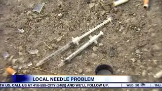 Toronto's discarded needle problem