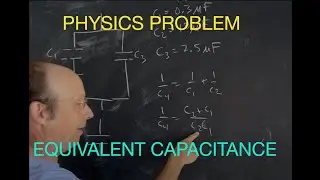 Physics Problem: Finding Equivalent Capacitance