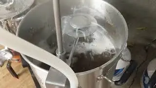 MoreBeer MKII High Temp Magnetic Drive Pump in Action