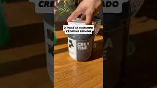 ESSE &Eacute; O MELHOR JEITO DE TOMAR CREATINA ✅🧠 #maxtitanium #creatina #suplementos #fitness #academia