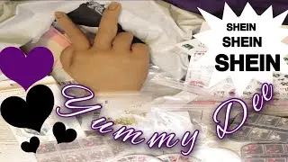 SHEIN NAIL Haul|(BEST) Silicone practice hand| FIRST VIDEO!!| Beginner Nail Tech Journey!!!