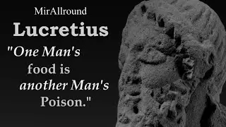 Ancient Roman Wisdom Quotes | Life Is One Long Struggle In The Dark (MUST WATCH) | Lucretius Quotes