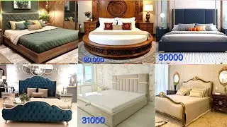 Latest bed design|Luxury bed headboard design|Modern bed headboard design|Wooden bed design