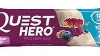 Honest Reviews: Quest Hero Protein Bar - Blueberry Cobbler By oppermanfitness/#gains