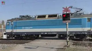 Železniční přejezd Mělník-Komenského [P2939] - 9.3.2025 / Czech railroad crossing