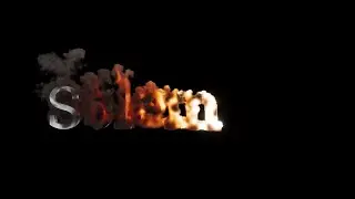 Cinema 4D Pyro Text Reveal animation (No Plugins)