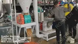 Automatic Chili Powder Crusher with Powder Cyclone Collector