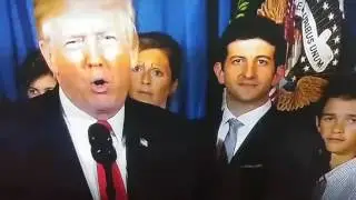 TRUMP WTH EYEBROWS LADY