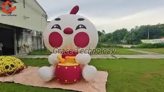 Giant Inflatable Animal Toys Glow Up Inflatable Mascot Custom Inflatable Cartoon Model Characters