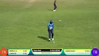 AJMAN CRICKET COUNCIL UNDER-19 : Team Blue vs Team Red 21st Dec 2024 (Game 02)