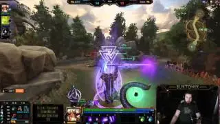 Smite Joust - Odin Gameplay from BuxTonix Live Stream