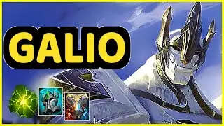 GALIO VS ALISTAR SUPPORT GAMEPLAY CHALLENGER I