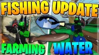 🌴 Roblox Skyblock FISHING UPDATE (FISHING, OILY CROPS, BUYING PRO RANK, & MORE)