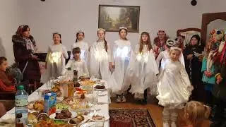 Колядки с. Голятин  8_січня 2021 г.