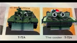 Same tank but different!!! || Roblox Cursed Tank Simulator T-72 Adra Expierience