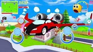 Jack New Flying Air Bugatti ✈️🥳 in Dude theft wars