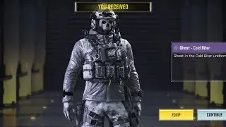 NEW - Ghost execution finishing moves - Cold Biter skin ( call of duty mobile )