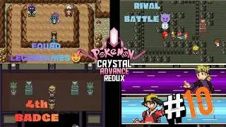 Defeating Morty & Earning the Fog Badge! | Pok&eacute;mon Crystal Advance Redux GBA &ndash; Part 10