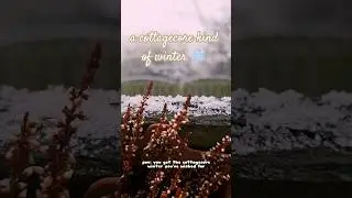 POV: You Get the Cottagecore Winter You've Wished For ❄️🫶 #wintervibes