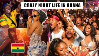 Unbelievable NIGHTLIFE In Ghana 🇬🇭 Where FOREIGNERS Hangout In Accra At Night