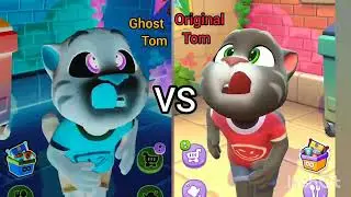 TALKING Tom and Bull 🐂 #talkingtom #funny