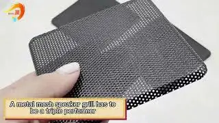 Metal speaker grill