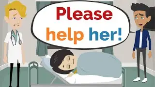 In the Hospital | Conversation in English | Speaking and Listening Practice