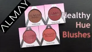 Almay HEALTHY HUE BLUSHES: Real Swatches & Review