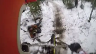 Tornikeskus my 1st tracks DH race run