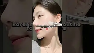 Natural korean skincare routine for teenagers 🎀💫 #aethetic #skincare #beauty #teen