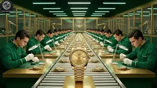 You&rsquo;ll Feel the Heat: Rolex Gold Casting ASMR (Inside Factory Full Process)