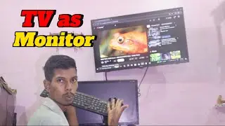 How to Connect CPU to Android TV| led tv to pc connector